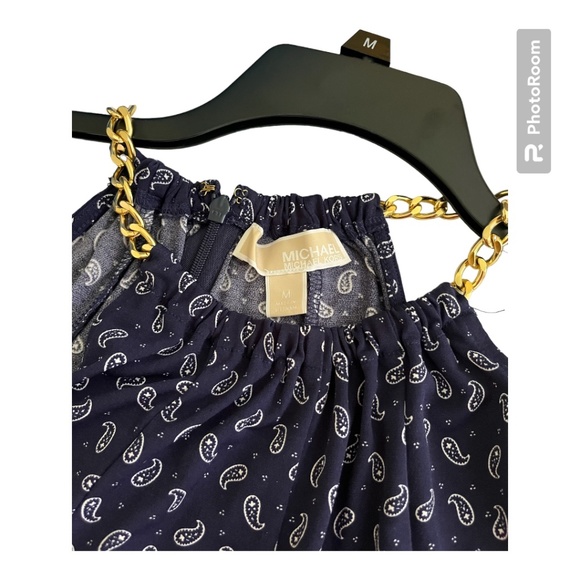 Paisley Top with Handkerchief Hem Medium - Picture 5 of 6